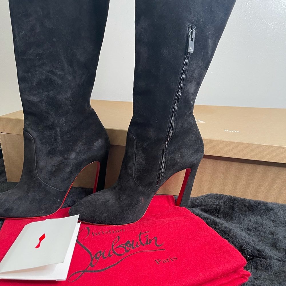 Christian Louboutin knee high boots